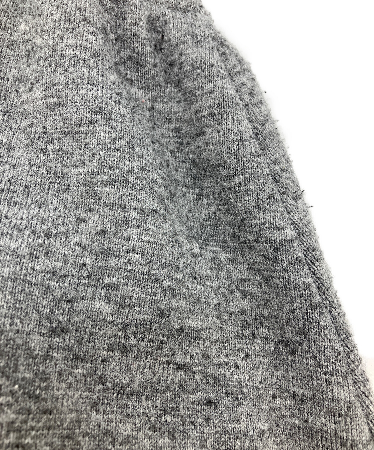 中古・古着通販】Bibiy. (ビビィ) SUSIE SHIRT KNIT GRAY シャツニット