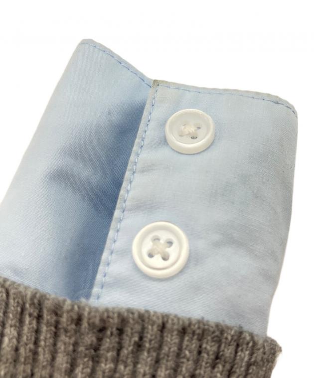 中古・古着通販】Bibiy. (ビビィ) SUSIE SHIRT KNIT GRAY シャツニット