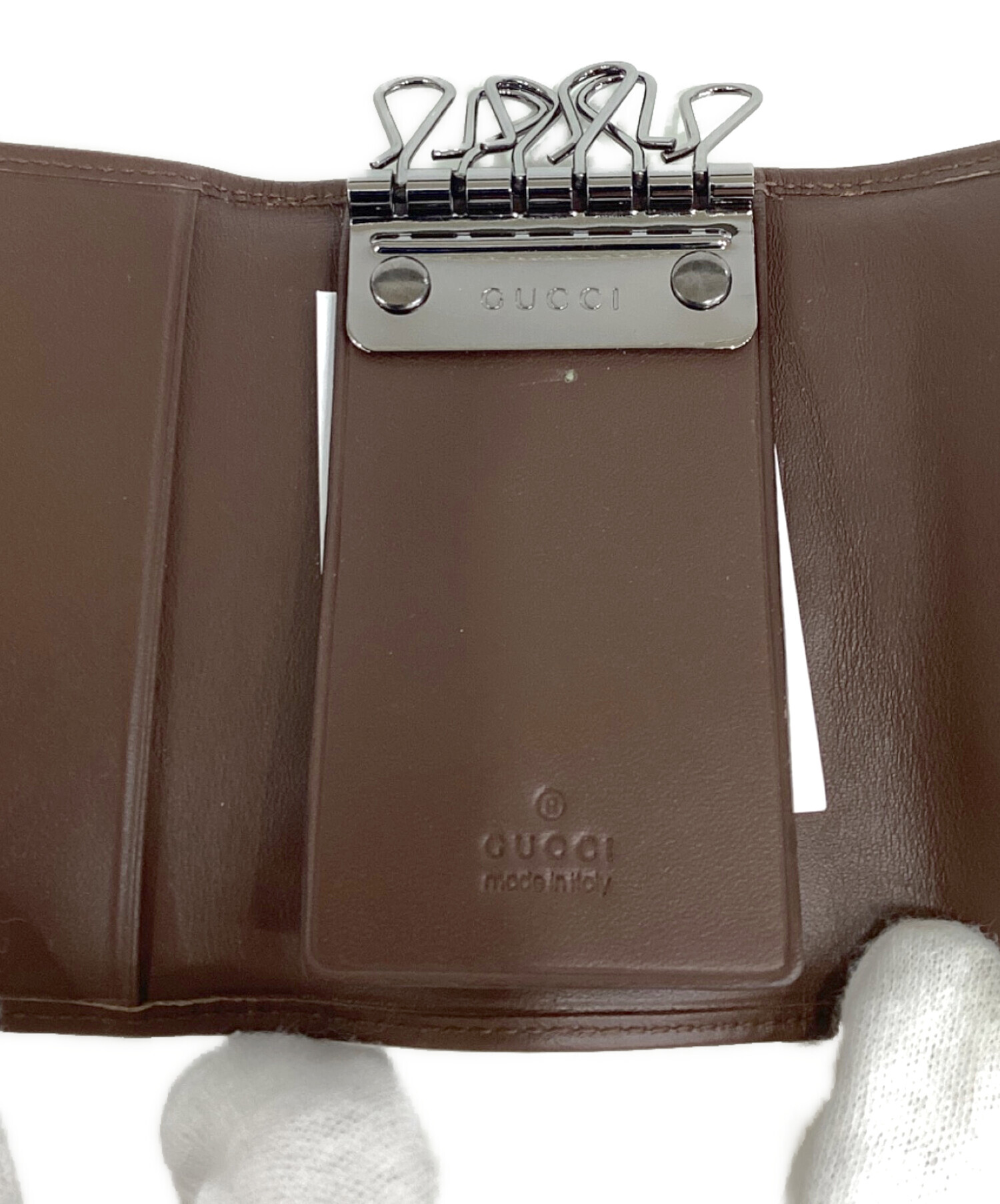 中古・古着通販】GUCCI (グッチ) キーケース ブラウン｜ブランド・古着