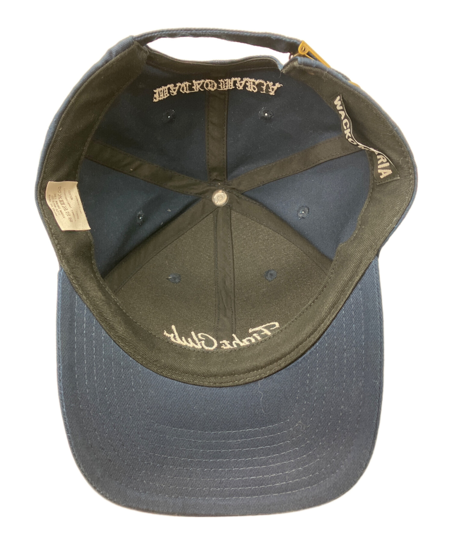 帽子 WACKO MARIA CAP WACKO MARIA(ワコマリア) / 6 PANEL CAP BLACK | - VITAL ORGAN ONLINE