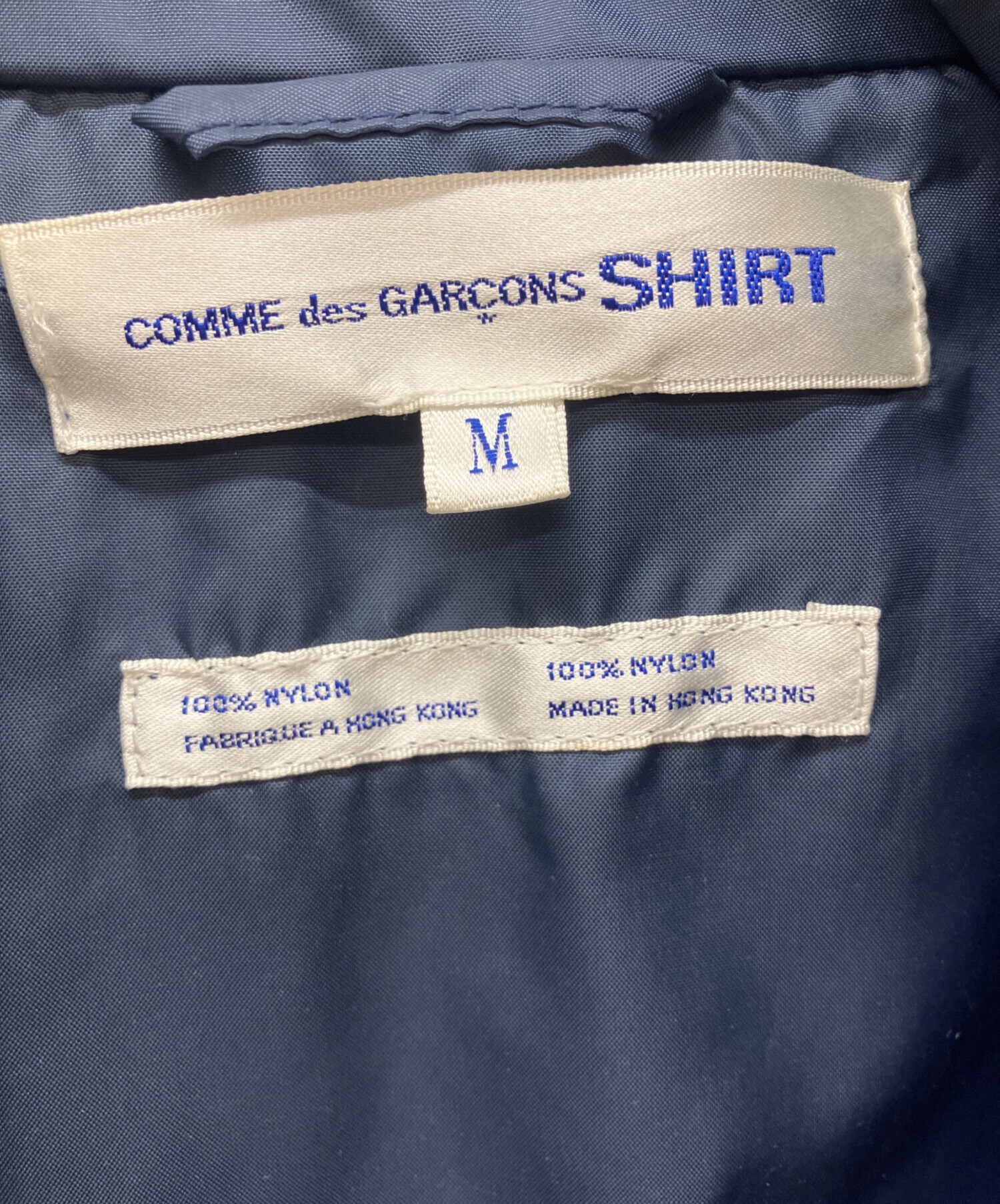 COMME des GARÇONS SHIRT ナイロンジャケット Sサイズ 中古・古着通販】COMME des GARCONS SHIRT (コムデギャルソンシャツ