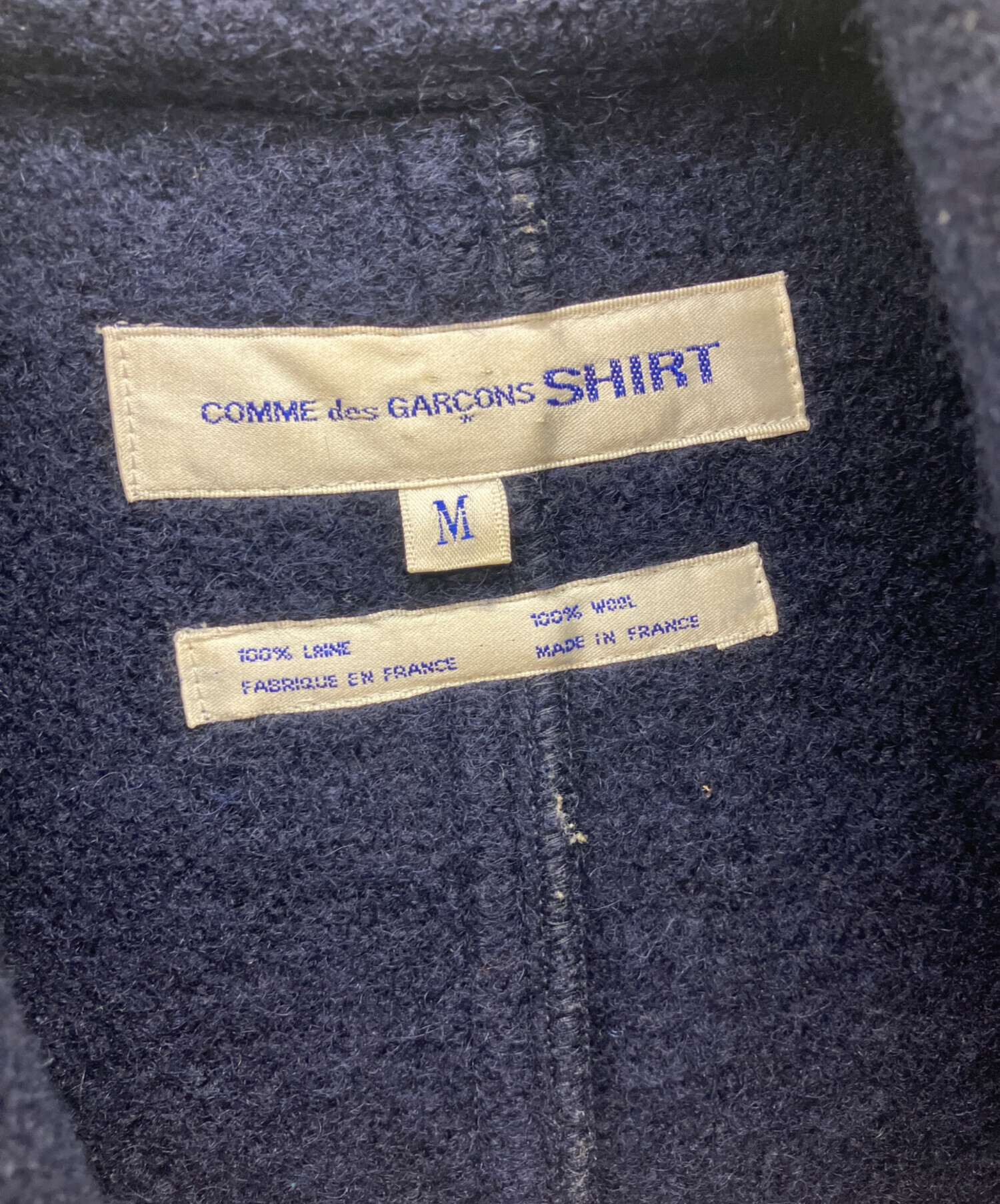 【最終値下げ】 COMME des GARÇONS SHIRT ピーコート 中古・古着通販】COMME des GARCONS SHIRT (コムデギャルソンシャツ) P