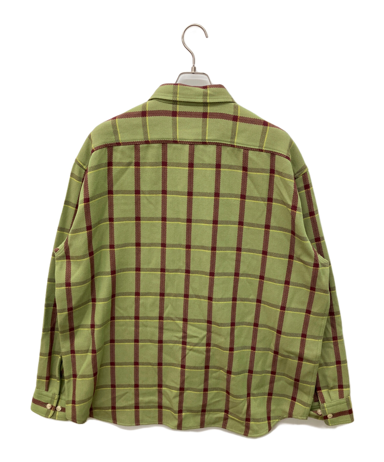 中古・古着通販】CALEE (キャリー) 長袖シャツ グリーン サイズ:XXL