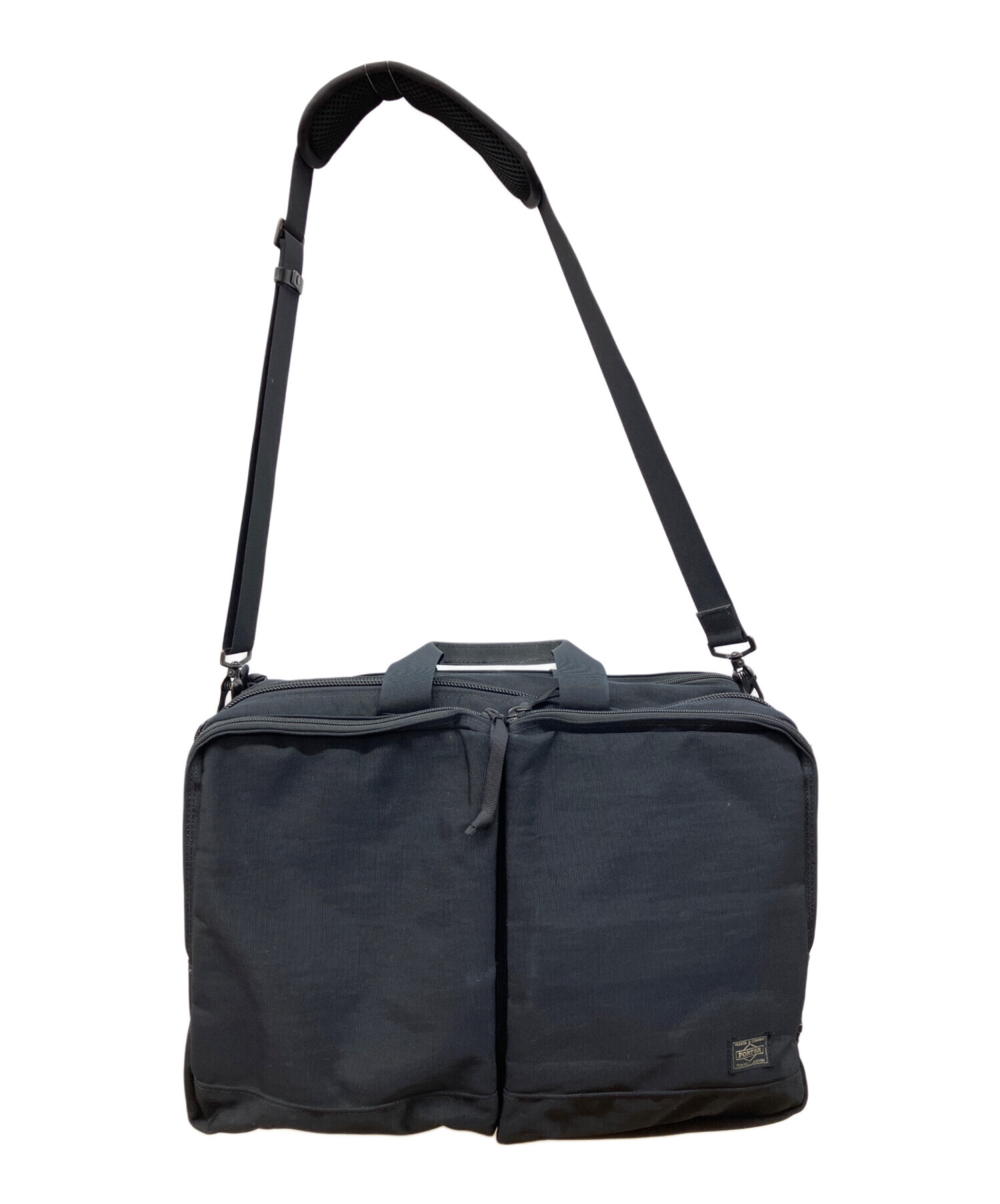 中古・古着通販】PORTER (ポーター) 2WAYショルダーバッグ ブラック