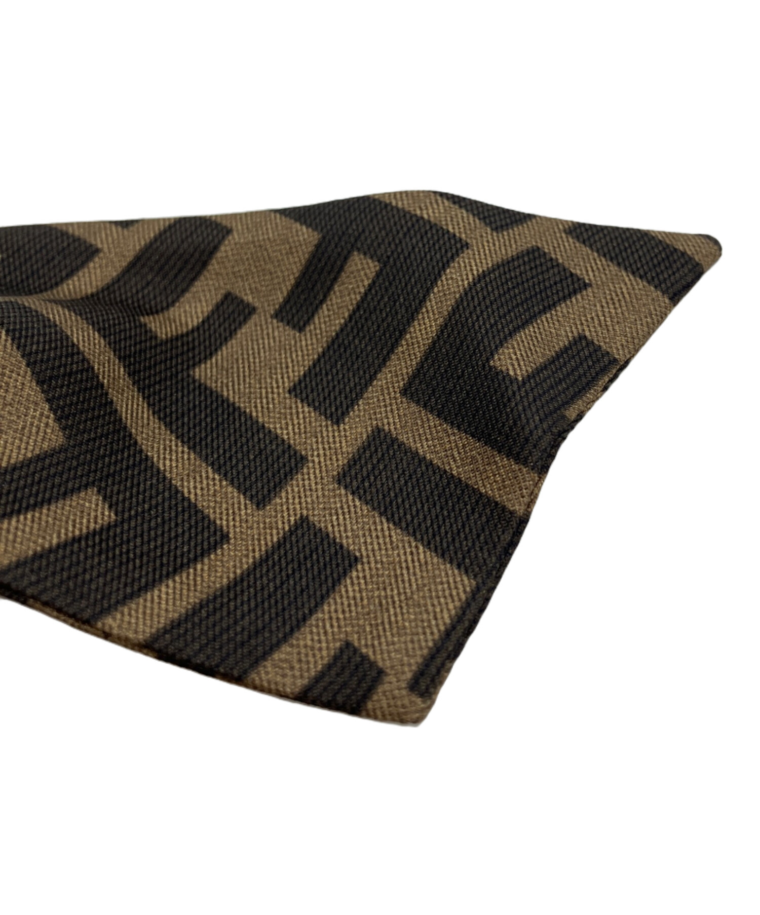 中古・古着通販】FENDI (フェンディ) ブラウンツイル ヘアクリップ