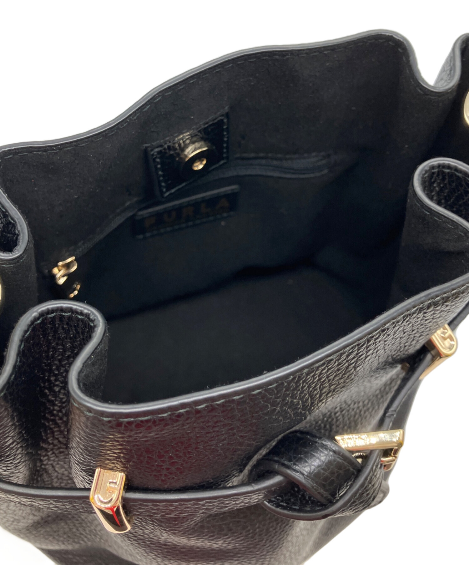 中古・古着通販】FURLA (フルラ) Auraミニバケット2wayクロスボディ