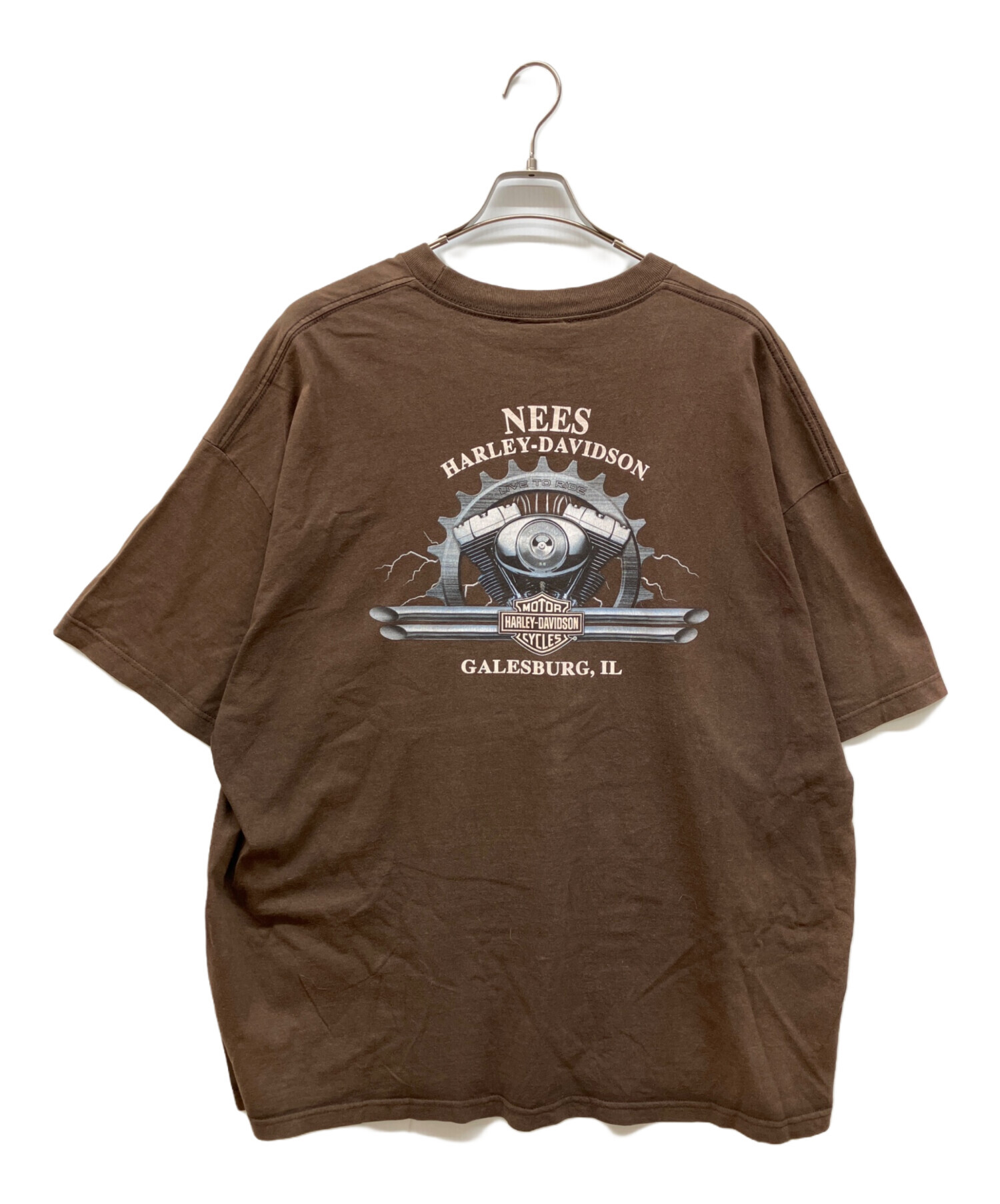中古・古着通販】HARLEY-DAVIDSON (ハーレーダビッドソン) プリントT