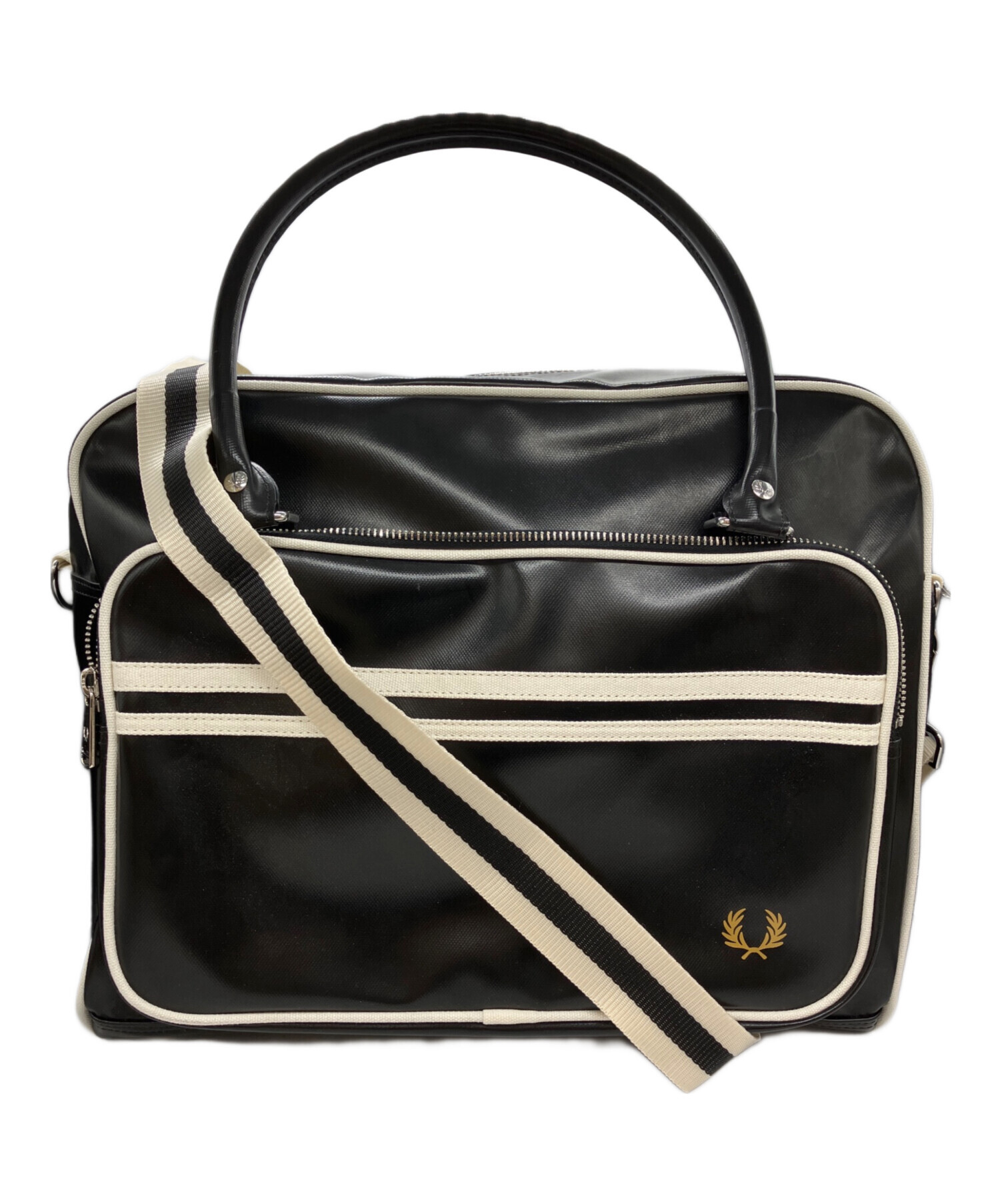 中古・古着通販】FRED PERRY (フレッドペリー) ボストンバッグ