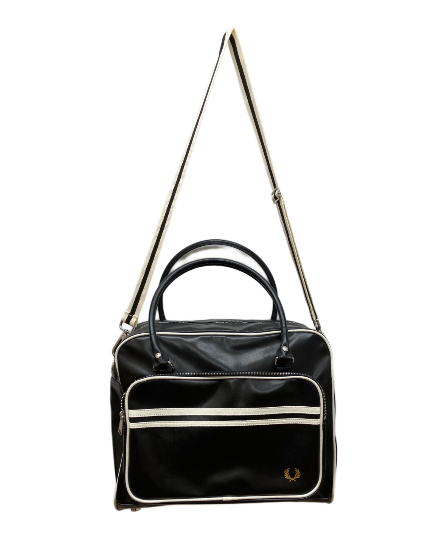 中古・古着通販】FRED PERRY (フレッドペリー) ボストンバッグ