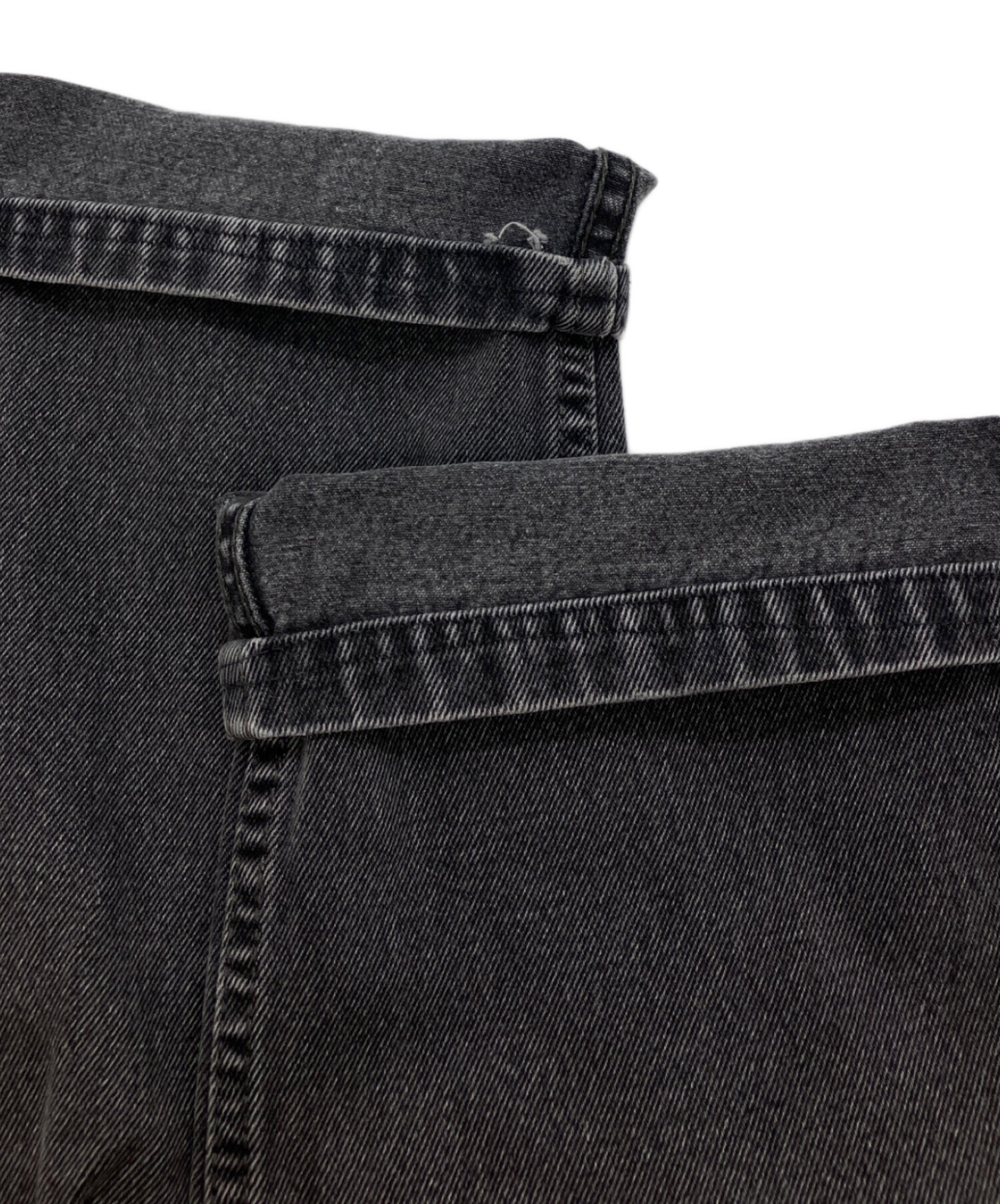 中古・古着通販】LEVI'S (リーバイス) デニムパンツ ブラック サイズ