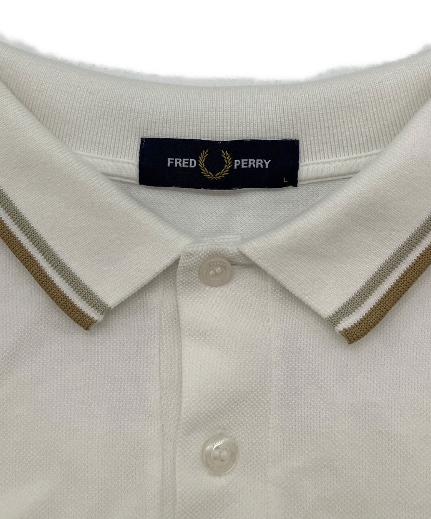 中古・古着通販】FRED PERRY (フレッドペリー) 長袖ポロシャツ