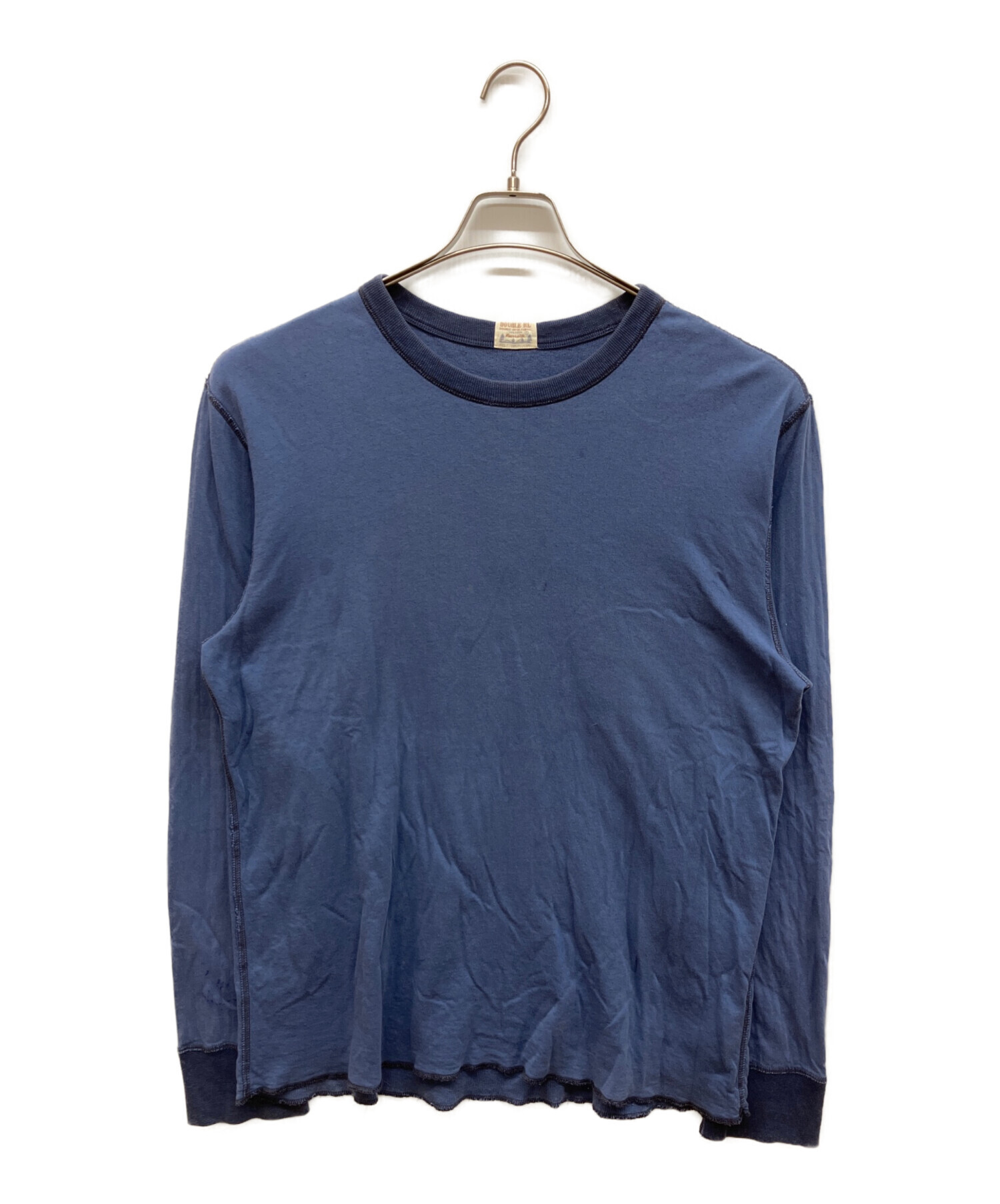 RRL ダブルアールエル 長袖 カットソー / Tシャツ 中古・古着通販】RRL (ダブルアールエル) 長袖カットソー ネイビー