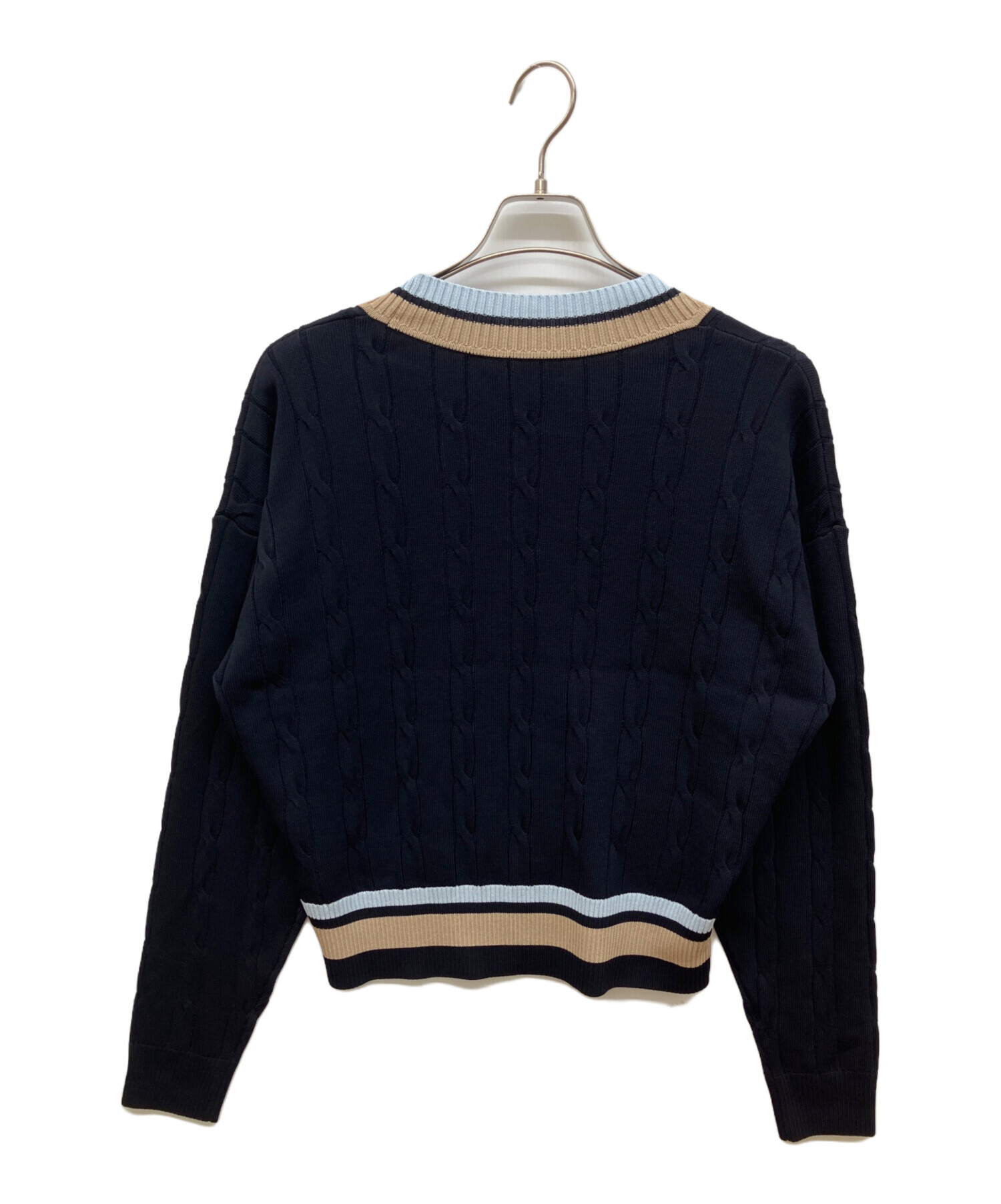 中古・古着通販】FRED PERRY (フレッドペリー) BOLD TIPPED CABLE KNIT