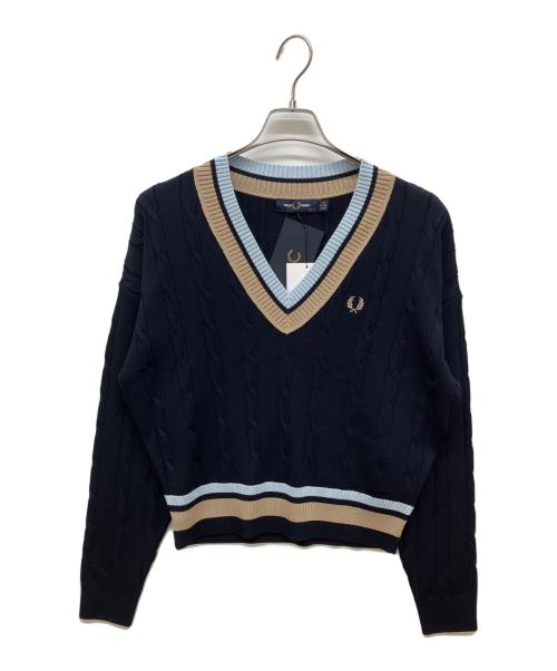 中古・古着通販】FRED PERRY (フレッドペリー) BOLD TIPPED CABLE KNIT