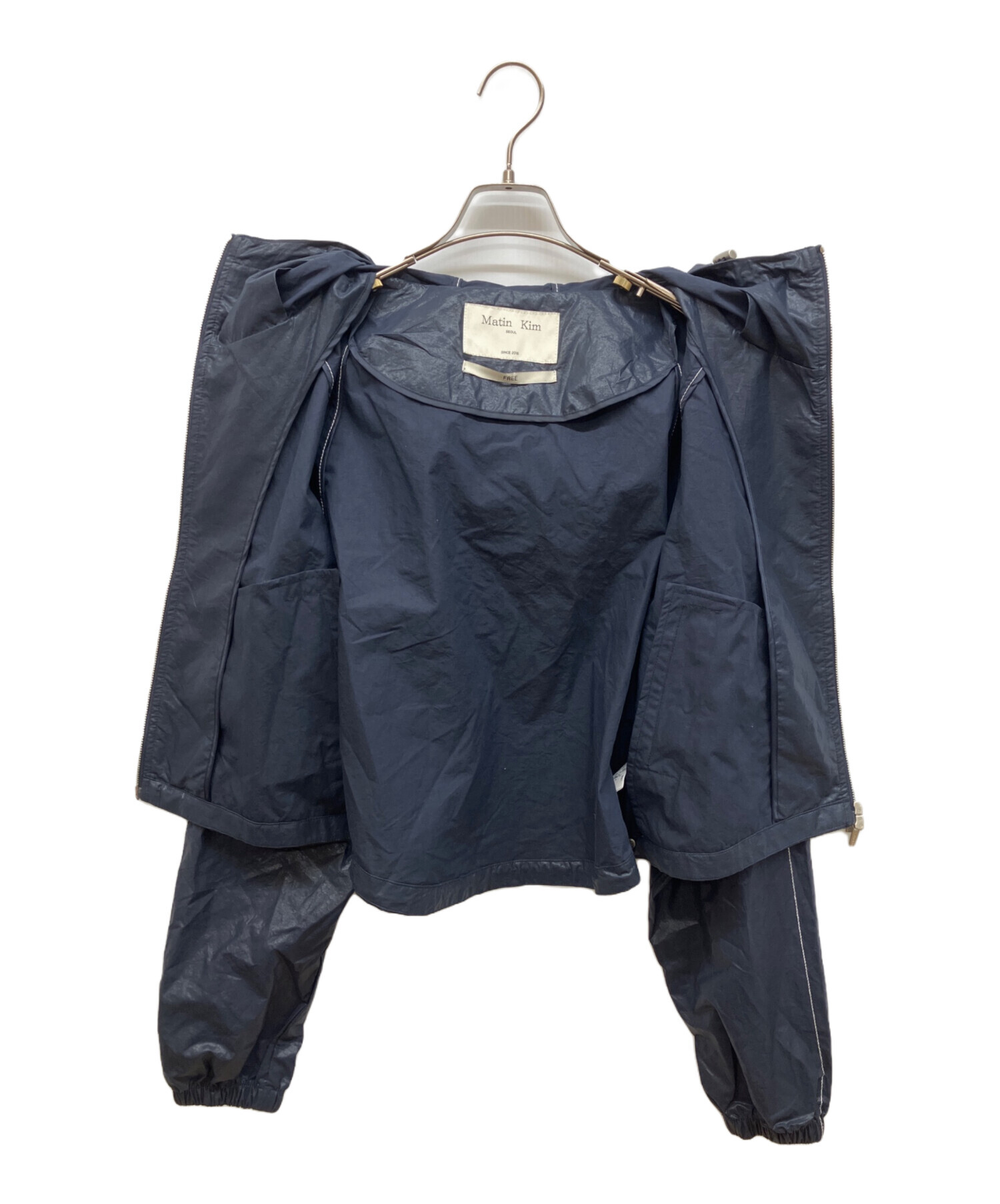 中古・古着通販】matin kim (マーティン・キム) MATIN CROP HOODY