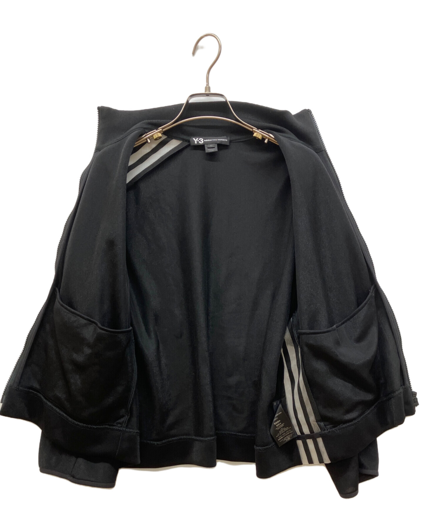 中古・古着通販】Y-3 (ワイスリー) トラックジャケット ブラック