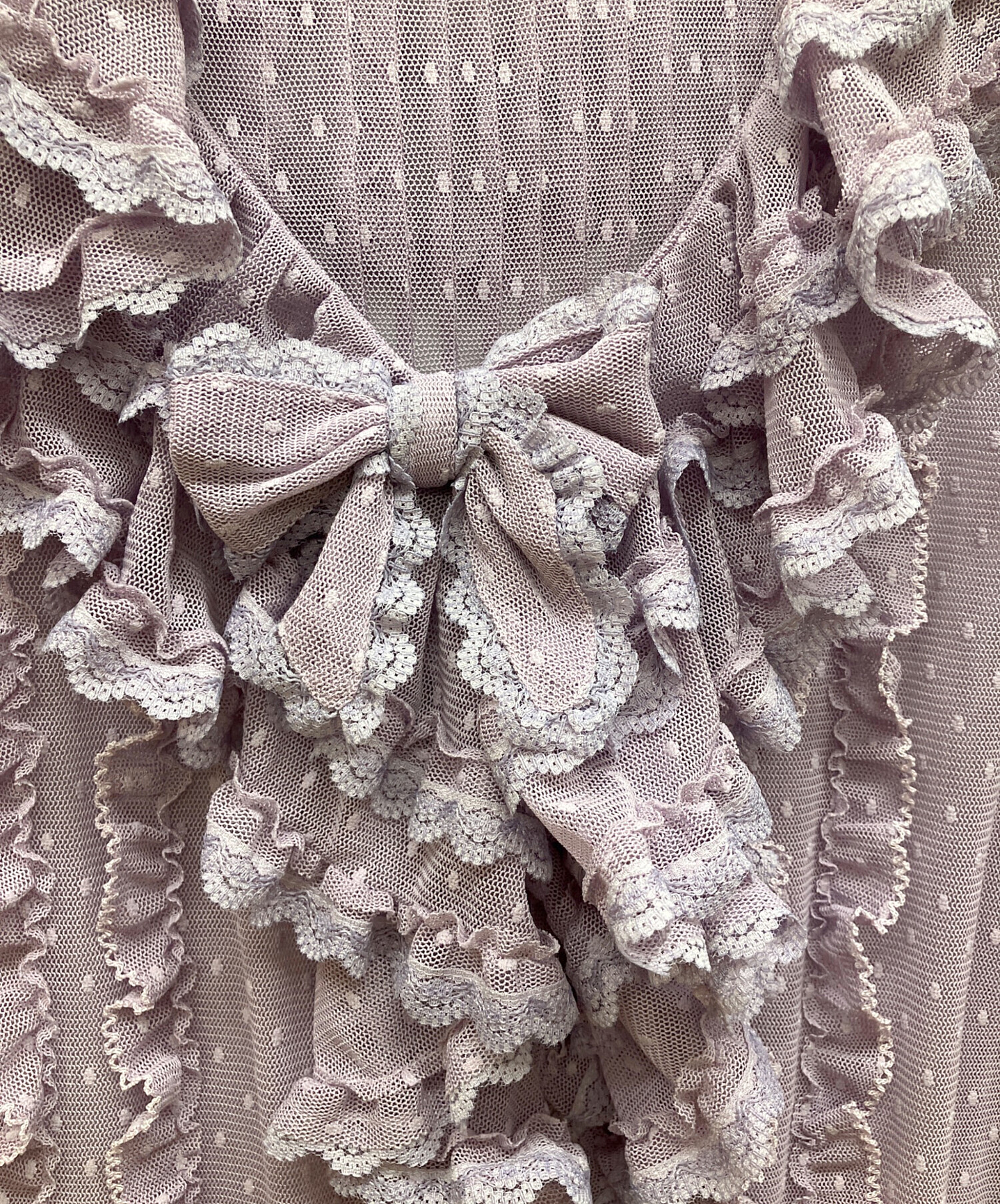中古・古着通販】PINK HOUSE (ピンクハウス) フリルブラウス パープル