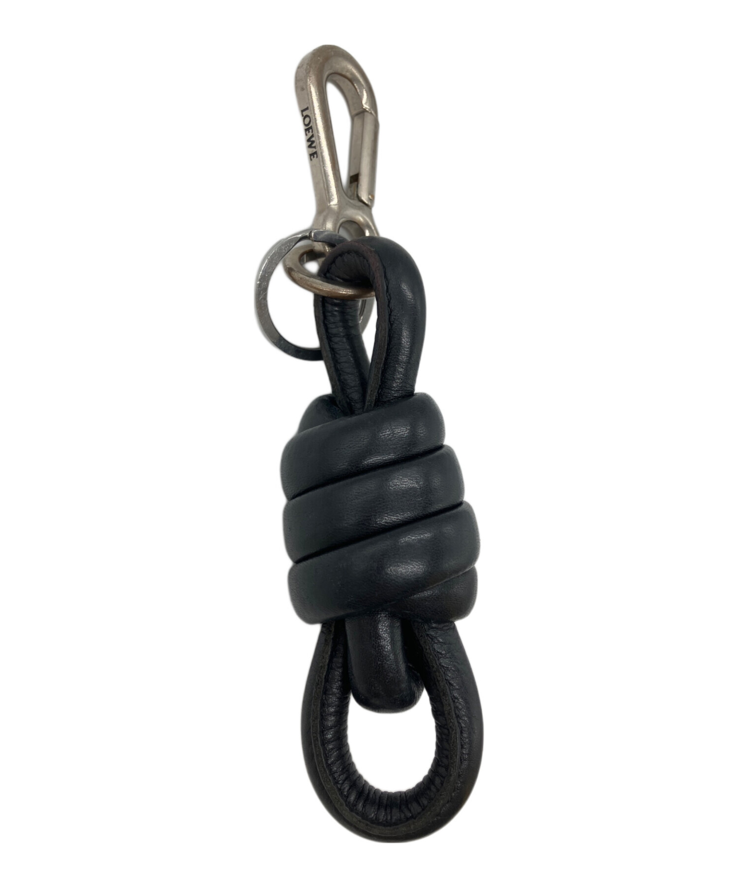 LOEWE ノットキーホルダー　ブラック 中古・古着通販】LOEWE (ロエベ) ノットキーホルダー ブラック