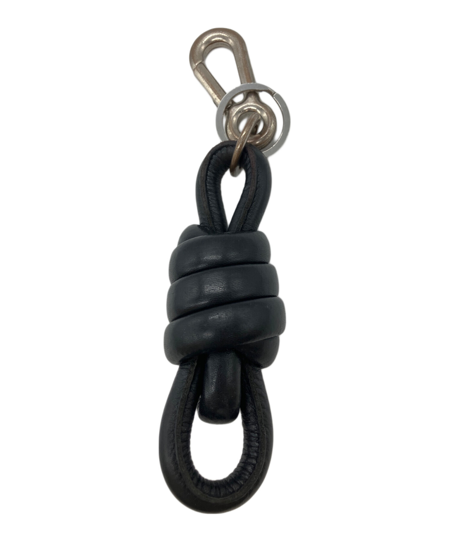 中古・古着通販】LOEWE (ロエベ) ノットキーホルダー ブラック