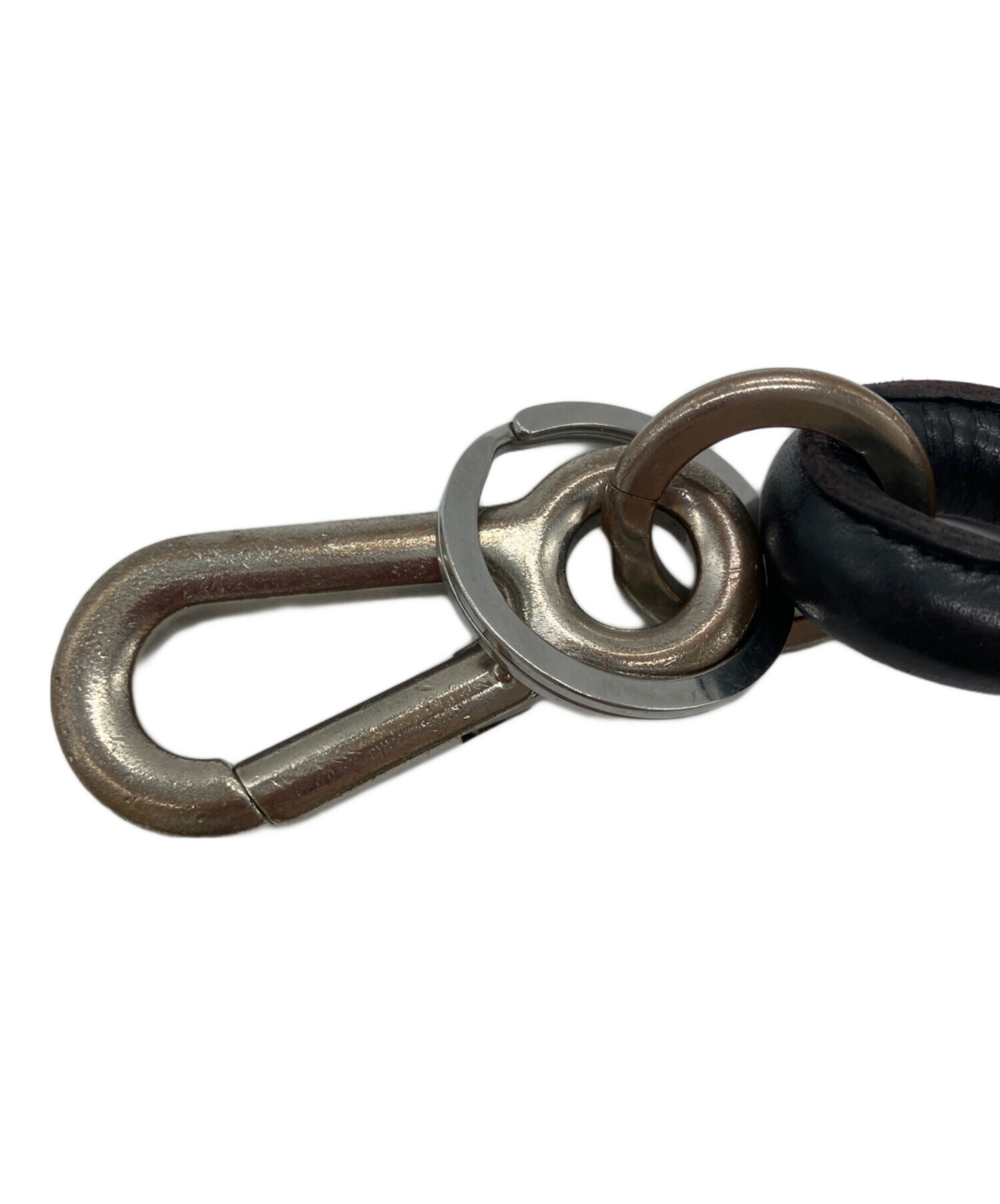 中古・古着通販】LOEWE (ロエベ) ノットキーホルダー ブラック