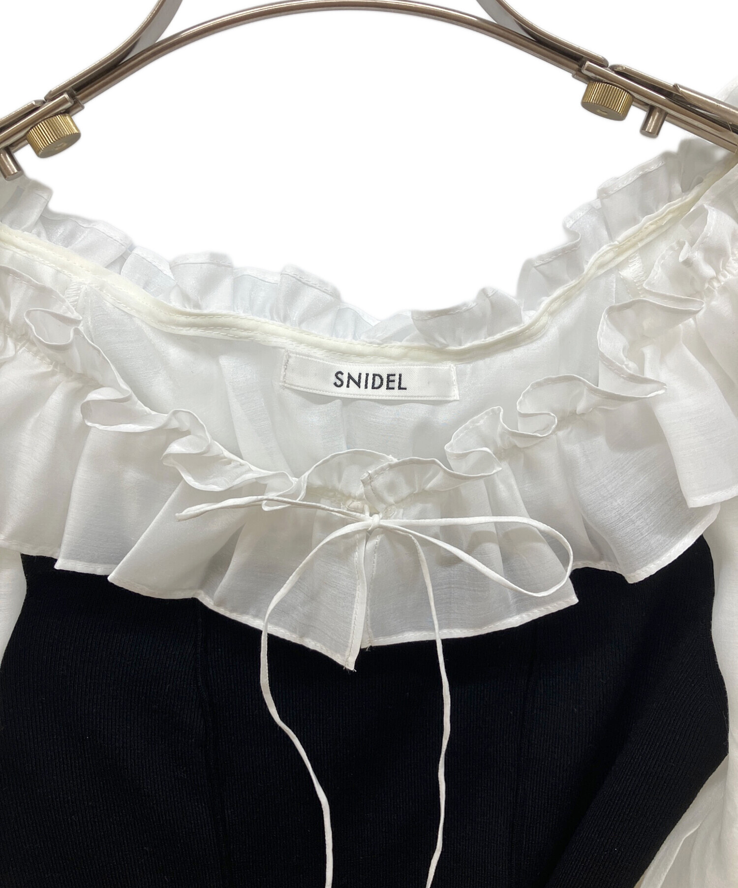 中古・古着通販】Snidel (スナイデル) シアードッキングニット