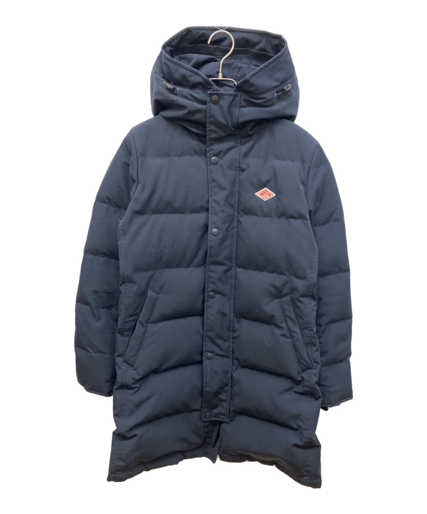 ダントンロングダウンMネイビー 中古】DANTON ロングダウン サイズ38(S