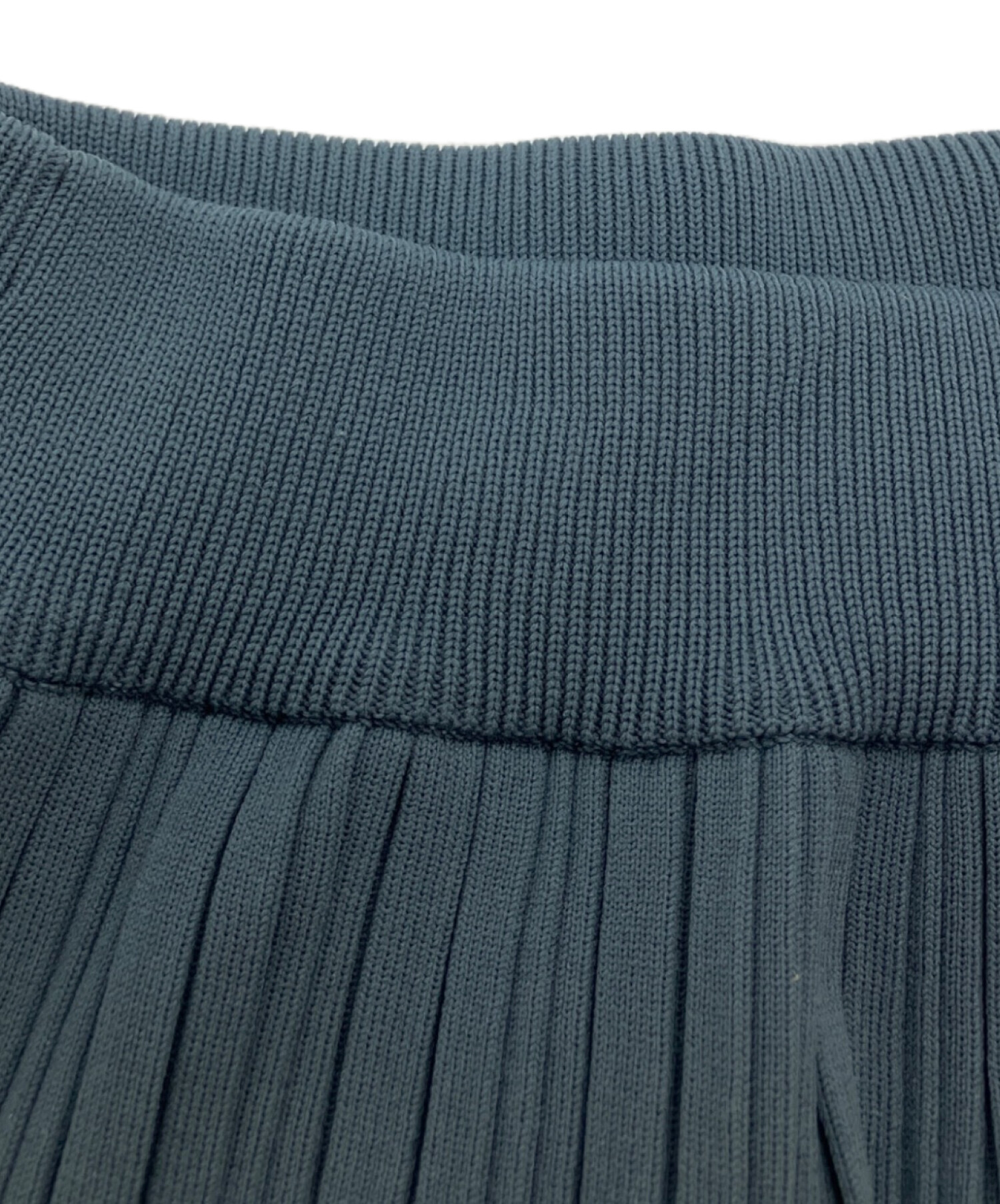 中古・古着通販】YOKE (ヨーク) PLEATED KNIT LOUNGE PANTS ブルー
