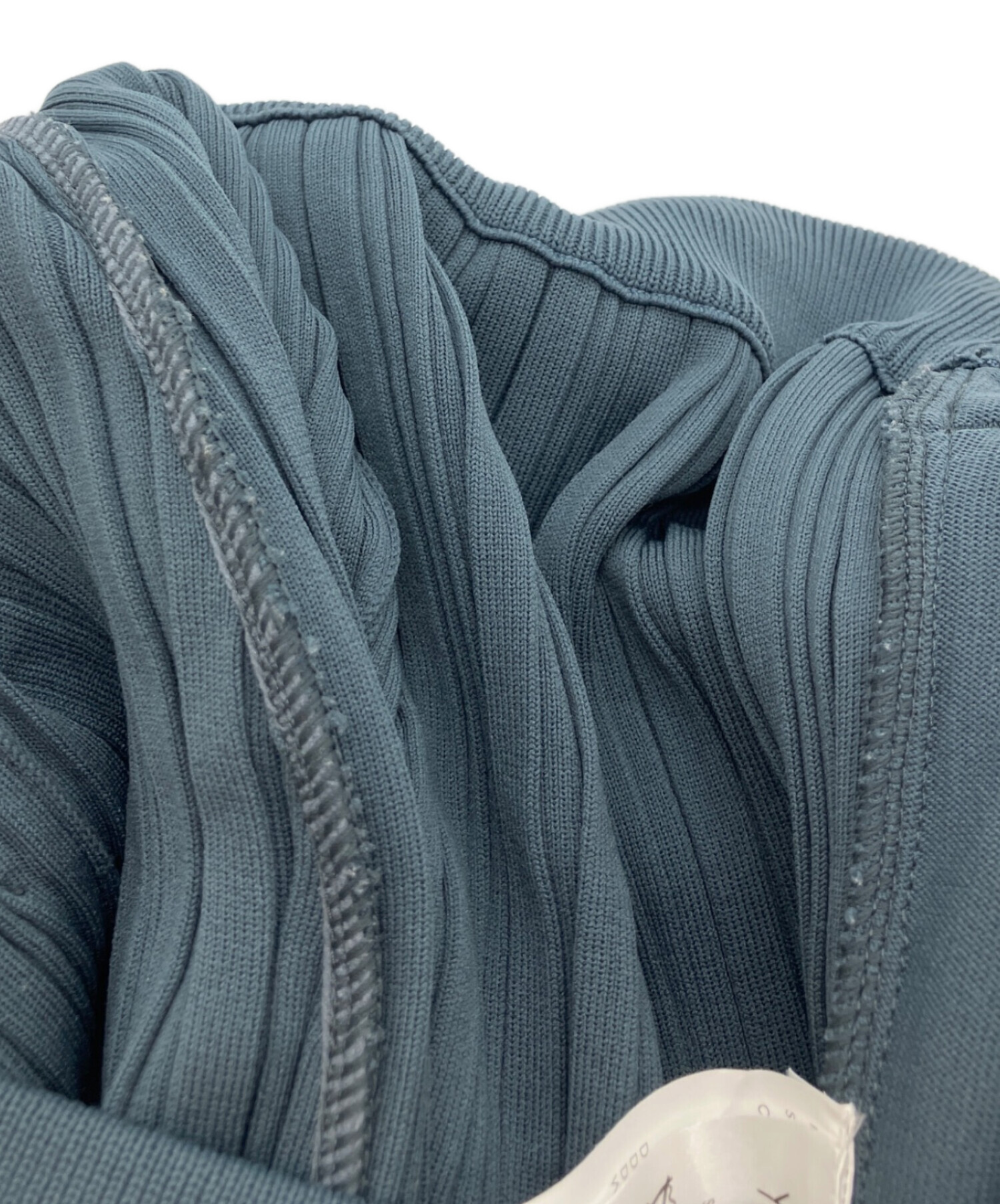 中古・古着通販】YOKE (ヨーク) PLEATED KNIT LOUNGE PANTS ブルー