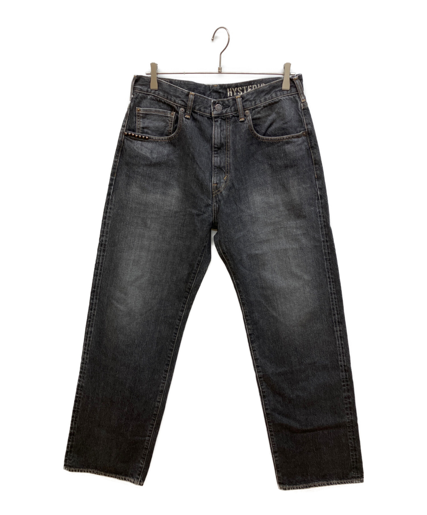 ヒステリックグラマー 　 ルーズストレートデニムパンツ/32 中古・古着通販】Hysteric Glamour (ヒステリックグラマー) ルーズ