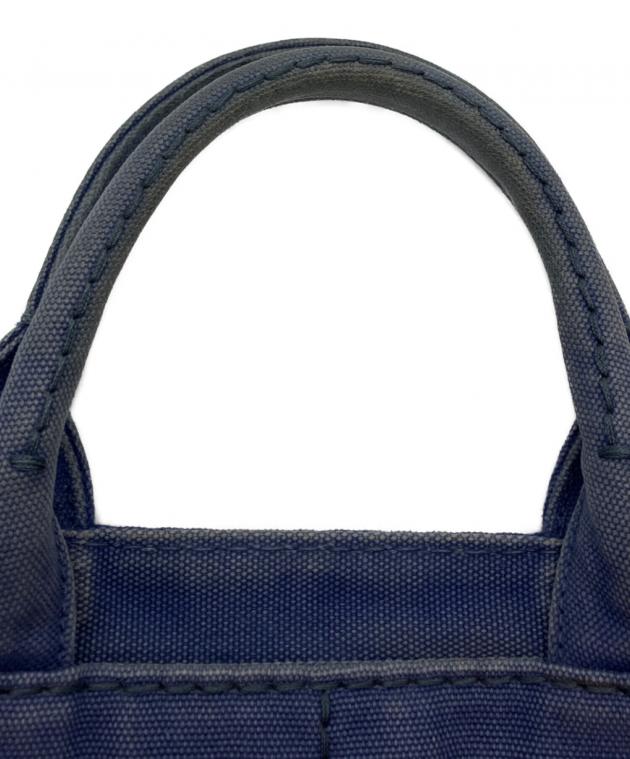中古・古着通販】PRADA (プラダ) デニムカナパトートバッグ インディゴ