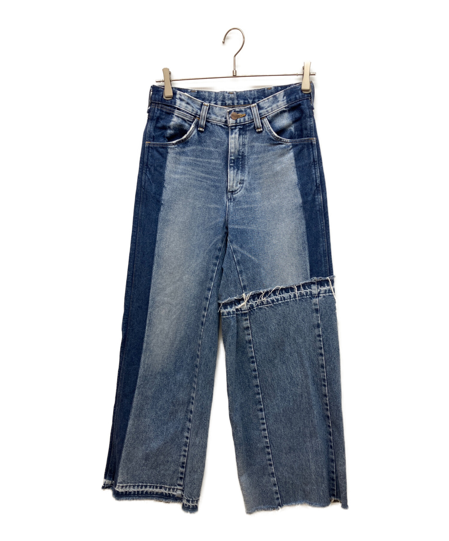 中古・古着通販】Wrangler (ラングラー) パッチワークデザインワイド