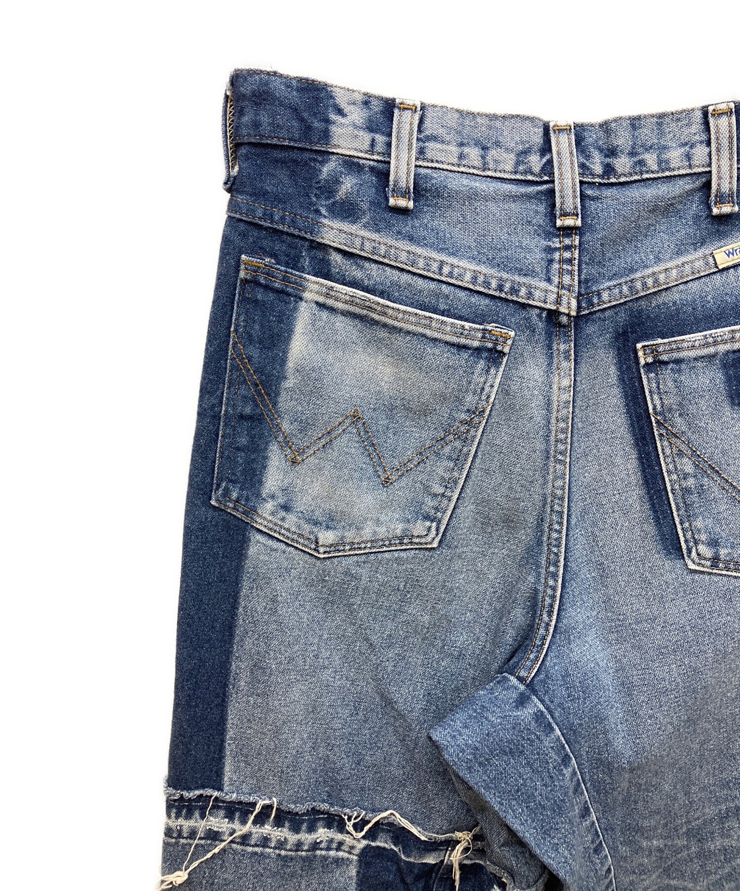 中古・古着通販】Wrangler (ラングラー) パッチワークデザインワイド 