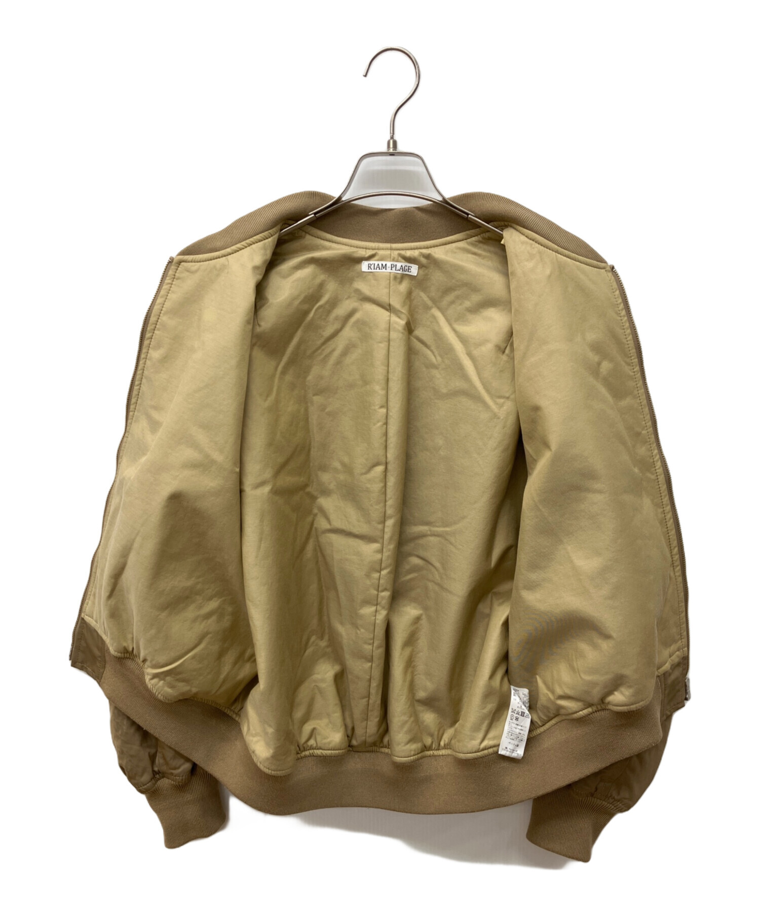 中古・古着通販】R'IAM PLAGE (リアム プラージュ) MA1 SHORTブルゾン