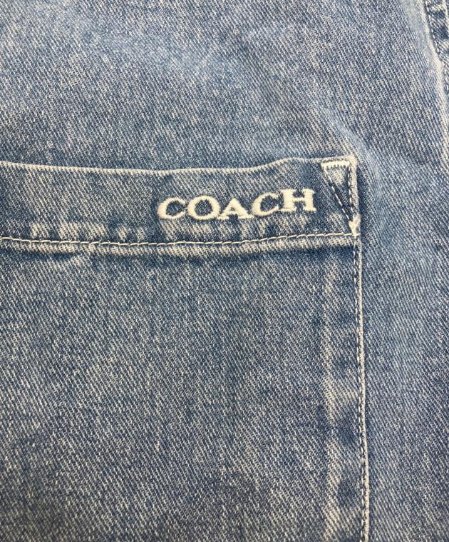 中古・古着通販】COACH (コーチ) ショートスリーブデニムシャツ