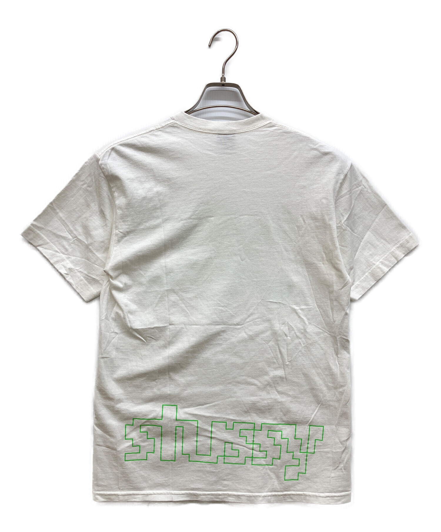 中古・古着通販】stussy (ステューシー) ピクセル スカルプリントT 