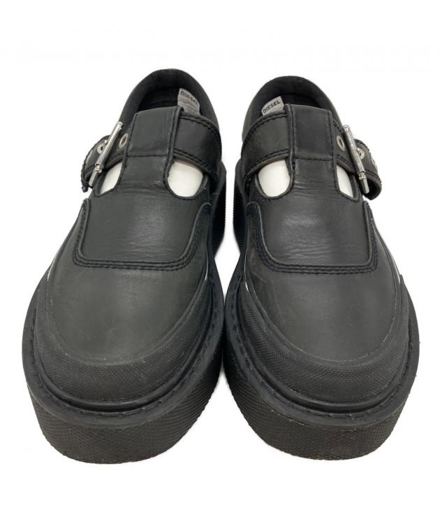 中古・古着通販】DIESEL (ディーゼル) カウレザーストラップシューズ