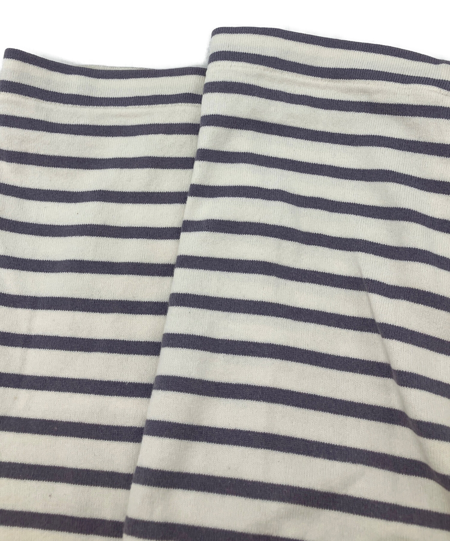 中古・古着通販】COMOLI (コモリ) ボートネックカットソー ホワイト 