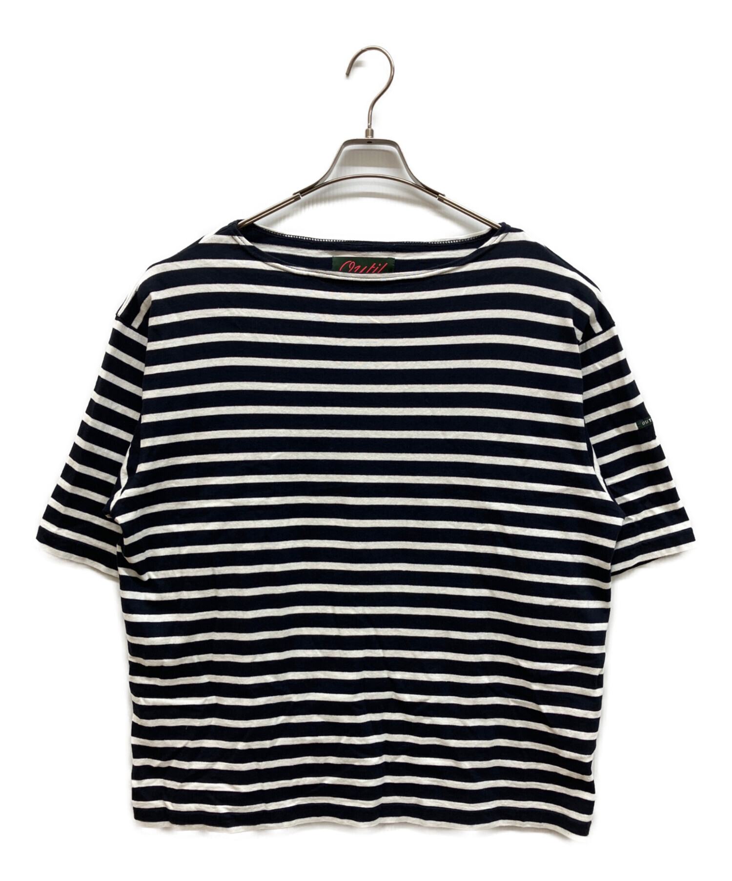 Outil ウティ　バスクシャツ 中古・古着通販】OUTIL (ウティ) バスクシャツ ネイビー サイズ:1