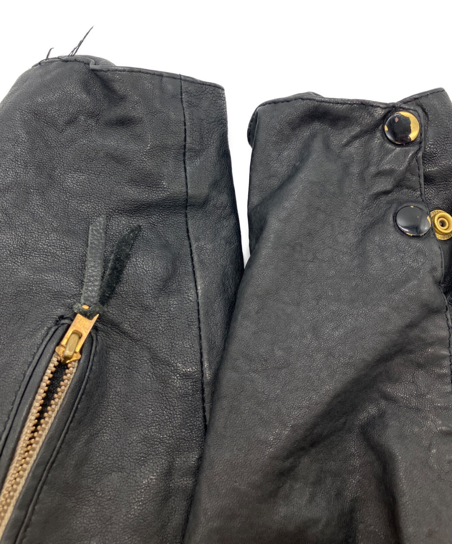 中古・古着通販】DRESS HIPPY (ドレスヒッピー) シープスキンレザー 