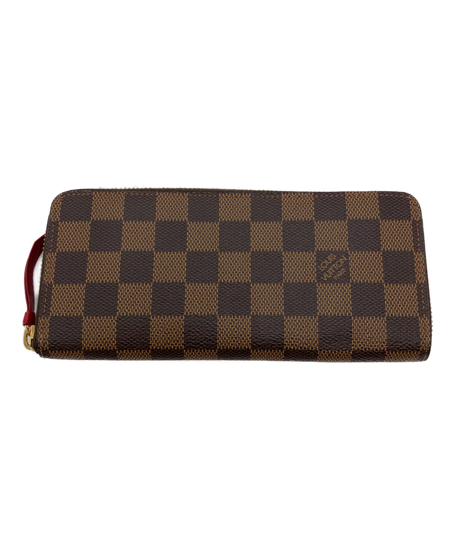 ルイヴィトン　クレマンス　ダミエ長財布 中古・古着通販】LOUIS VUITTON (ルイ ヴィトン) ダミエ