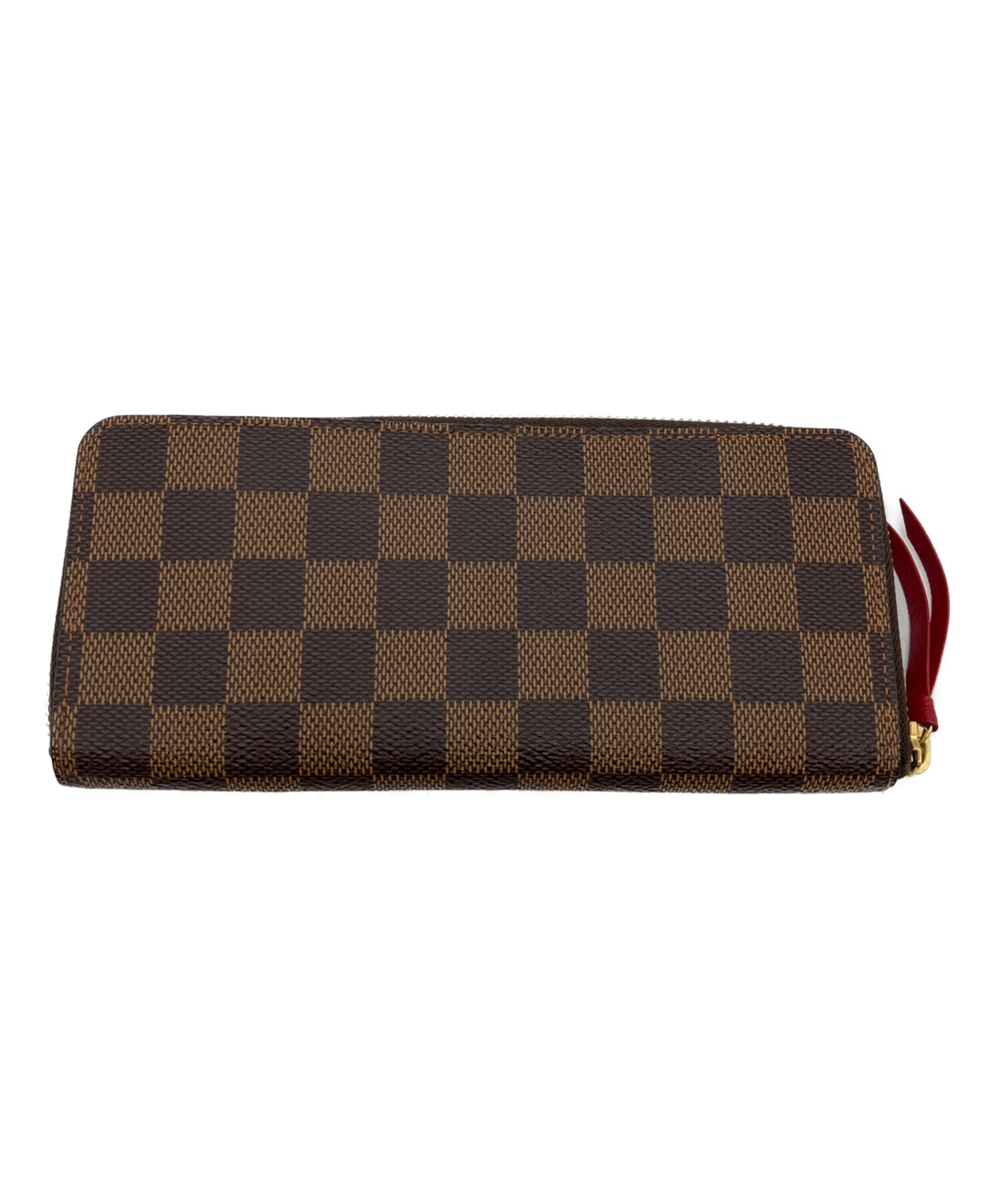 ルイヴィトン　クレマンス　ダミエ長財布 中古・古着通販】LOUIS VUITTON (ルイ ヴィトン) ダミエ