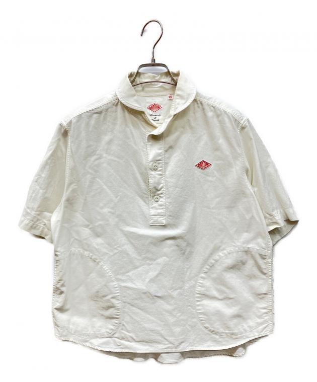 中古・古着通販】DANTON (ダントン) OXFORD半袖シャツ ホワイト サイズ