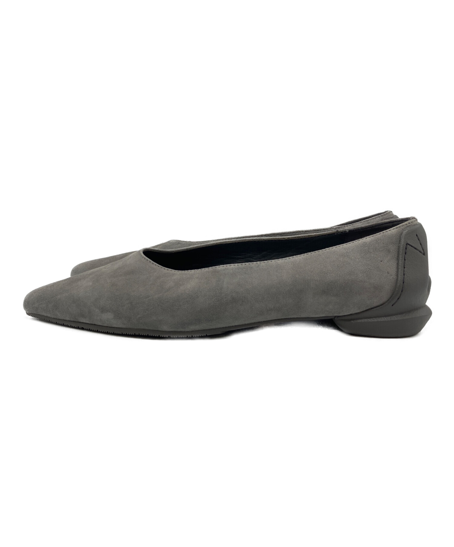 中古・古着通販】SHISEI (シセイ) MM POINTED SUEDE PUMPS グレー