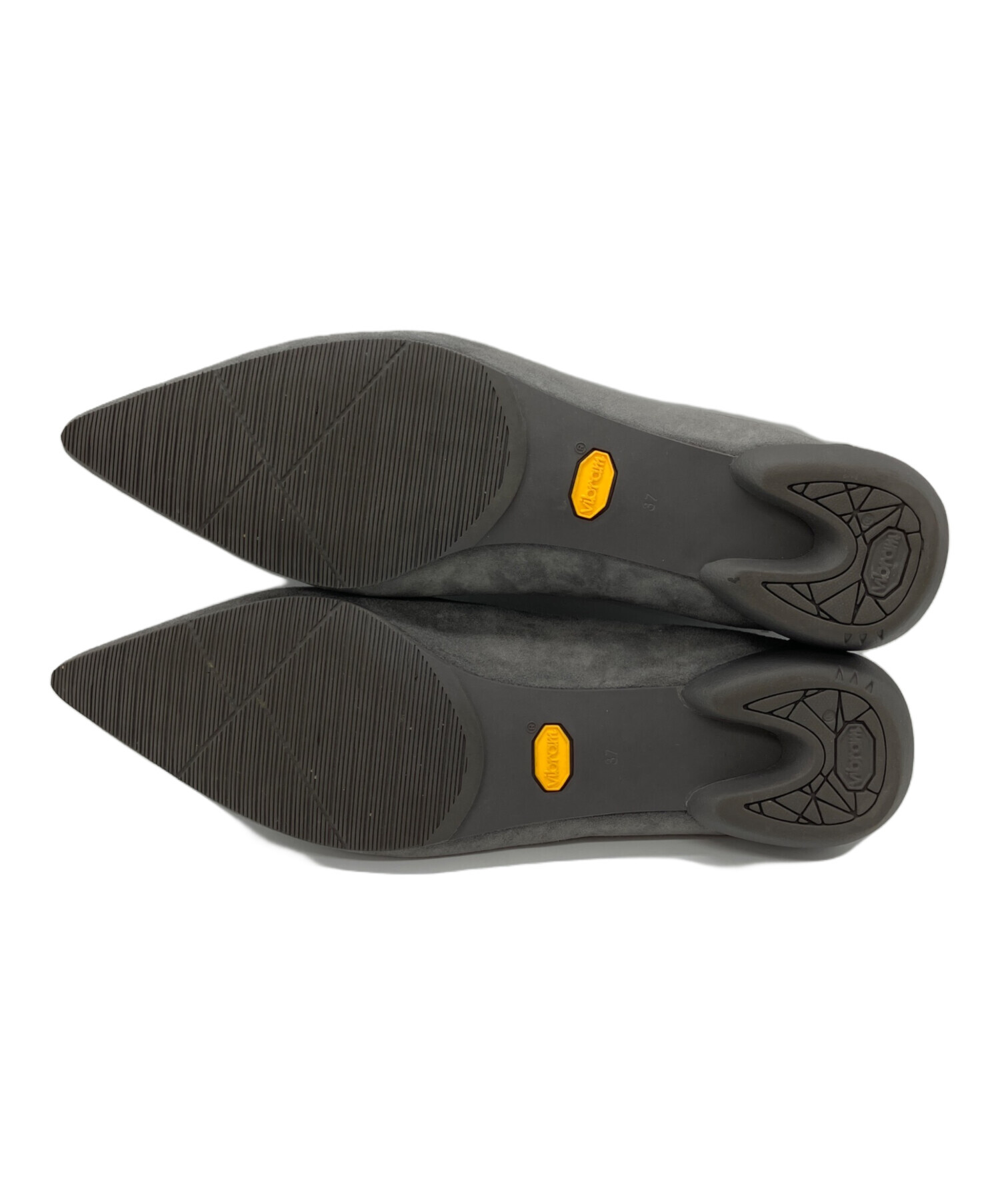 中古・古着通販】SHISEI (シセイ) MM POINTED SUEDE PUMPS グレー