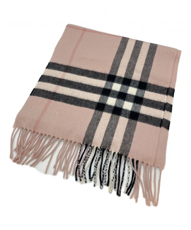 burberry マフラー ピンク 新作・バーバリー リバーシブルで気分