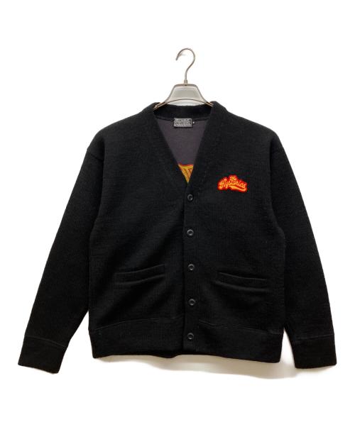 3156U【美品】ヒステリックグラマー☆ヒスガール 刺繍ロゴ 厚地 カーディガン 中古・古着通販】Hysteric Glamour (ヒステリックグラマー) THE