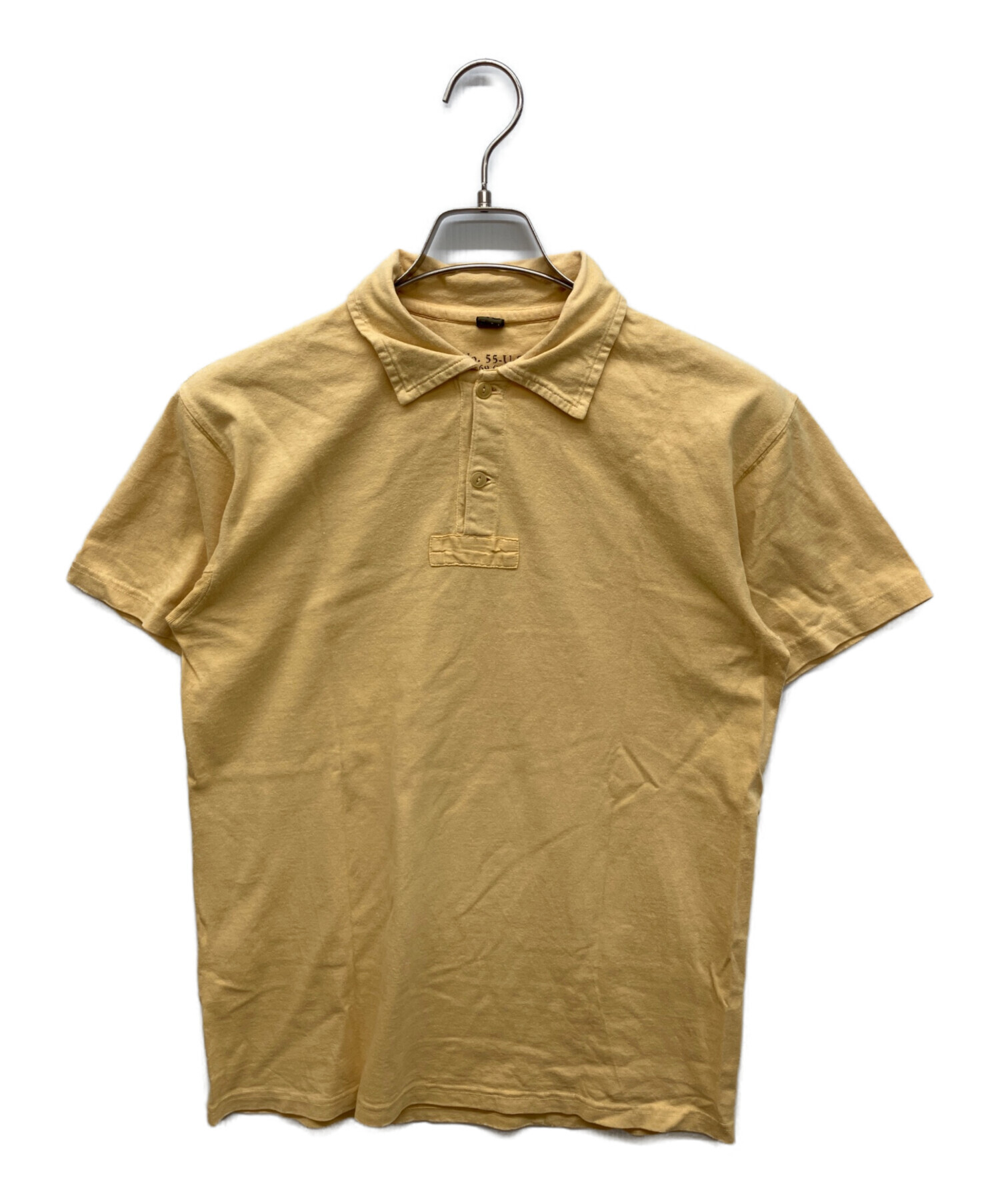 Nigel Cabourn 刺繍ロゴ 長袖ポロシャツ 46 中古・古着通販】NIGEL CABOURN (ナイジェルケーボン) ポロシャツ