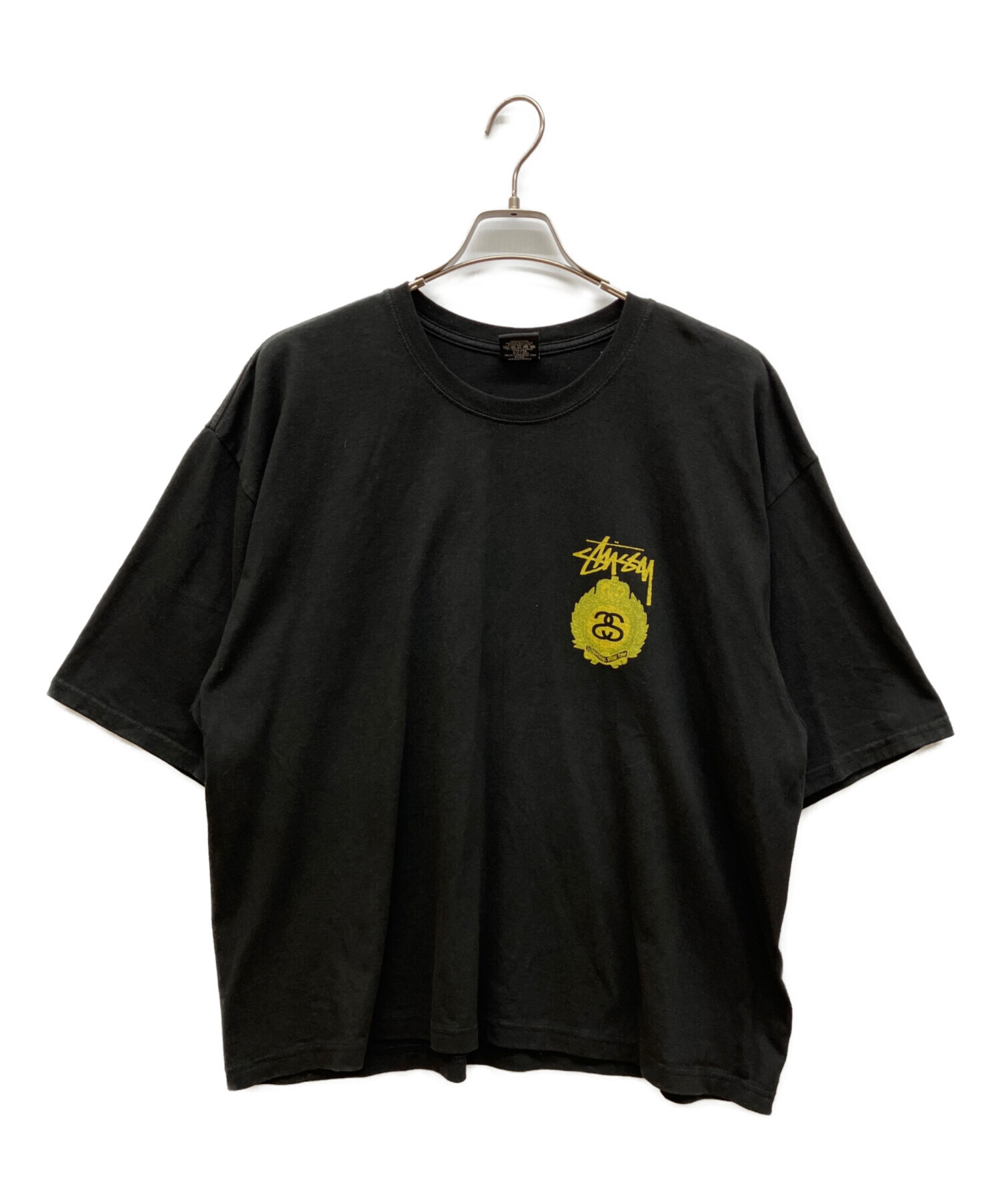 中古・古着通販】stussy (ステューシー) Crown Wreath Pig Dyed TEE
