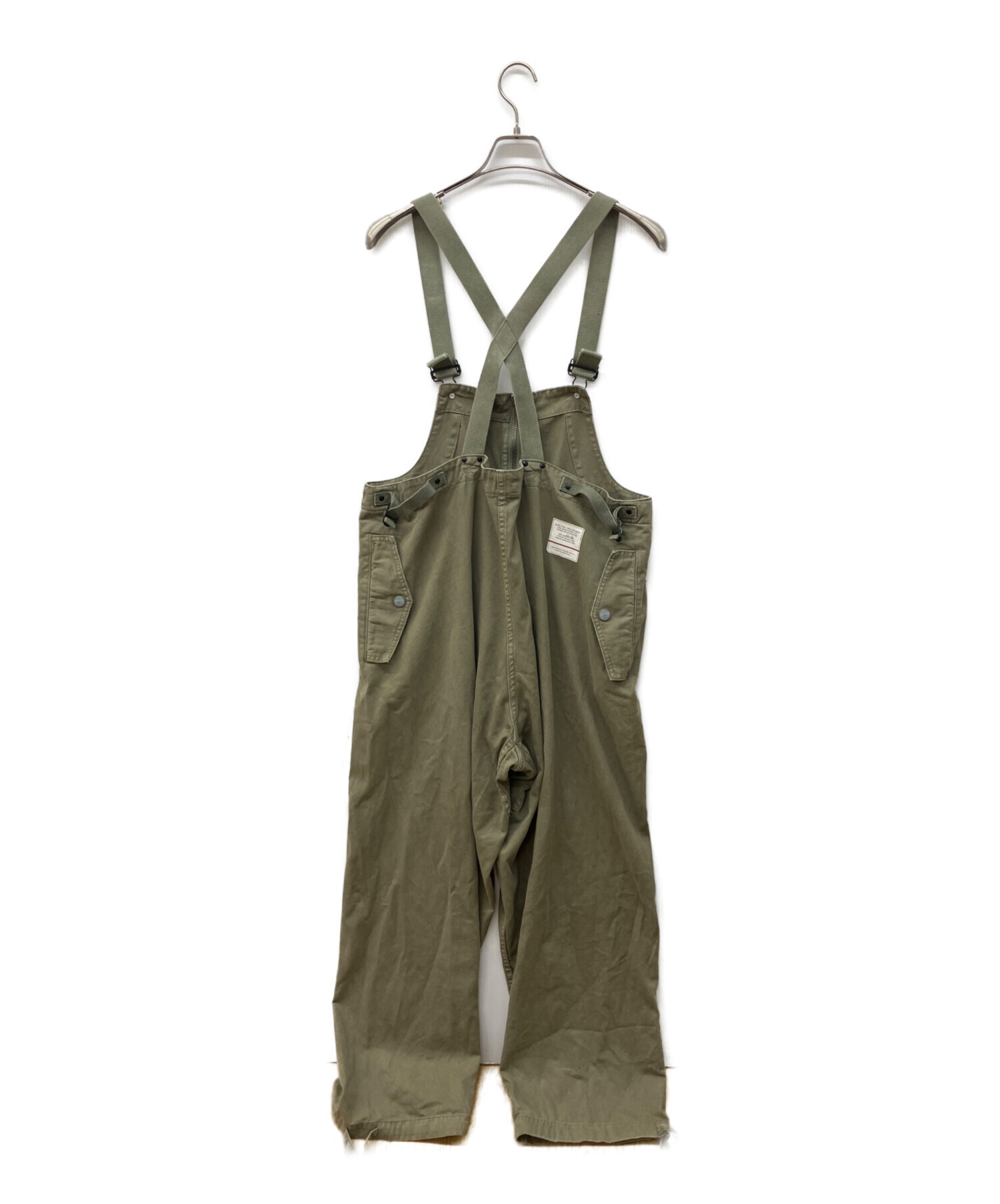 【中古】O'Neill スノーボードオーバーオール オリーブグリーン 中古・古着通販】NIGEL CABOURN (ナイジェルケーボン) LYBROミリタリー