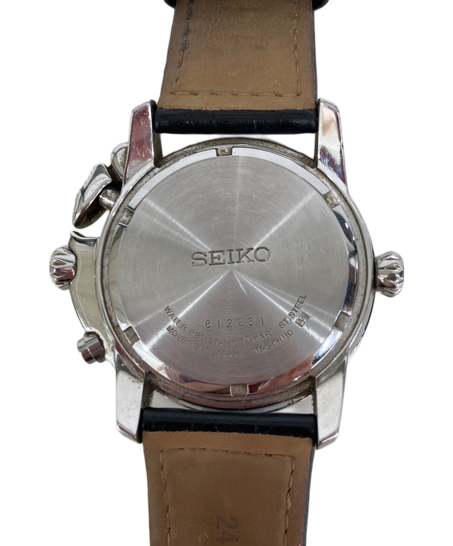 中古・古着通販】SEIKO (セイコー) パイロット アラーム クロノグラフ